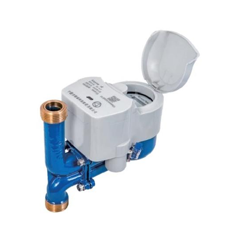 Contor de apă de la distanță wireless vertical cu supapă cu bilă